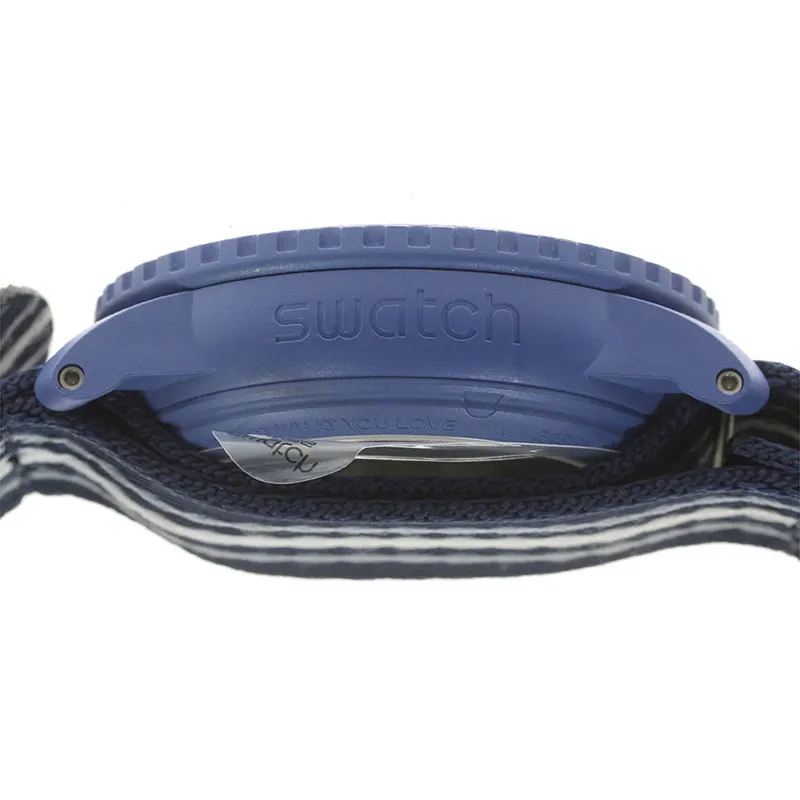 Blancpain X Swatch Scuba Fifty Fathoms Atlantic Ocean Men's Watch- S035A100